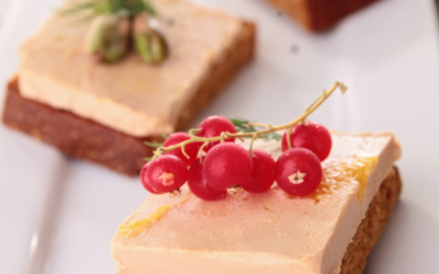 Toast foie gras pain d’épices & figues