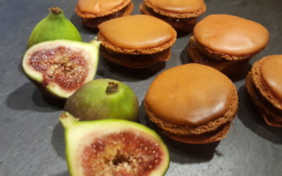 Macaron pain d’épices foie gras & figues